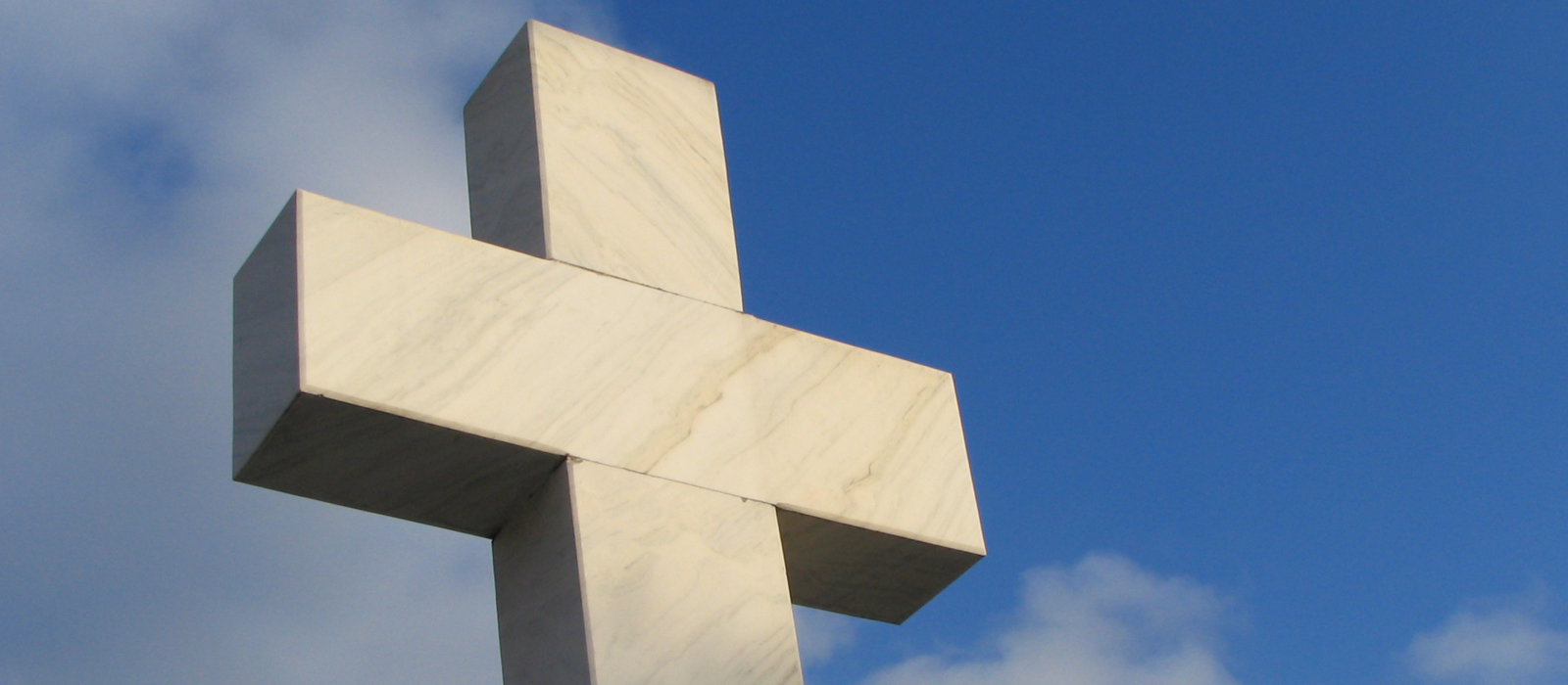 close up of a cross